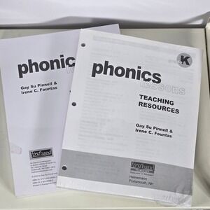 Phonics Lessons Grade K Teaching Resources Student Set Pinnell Fountas Heinemann